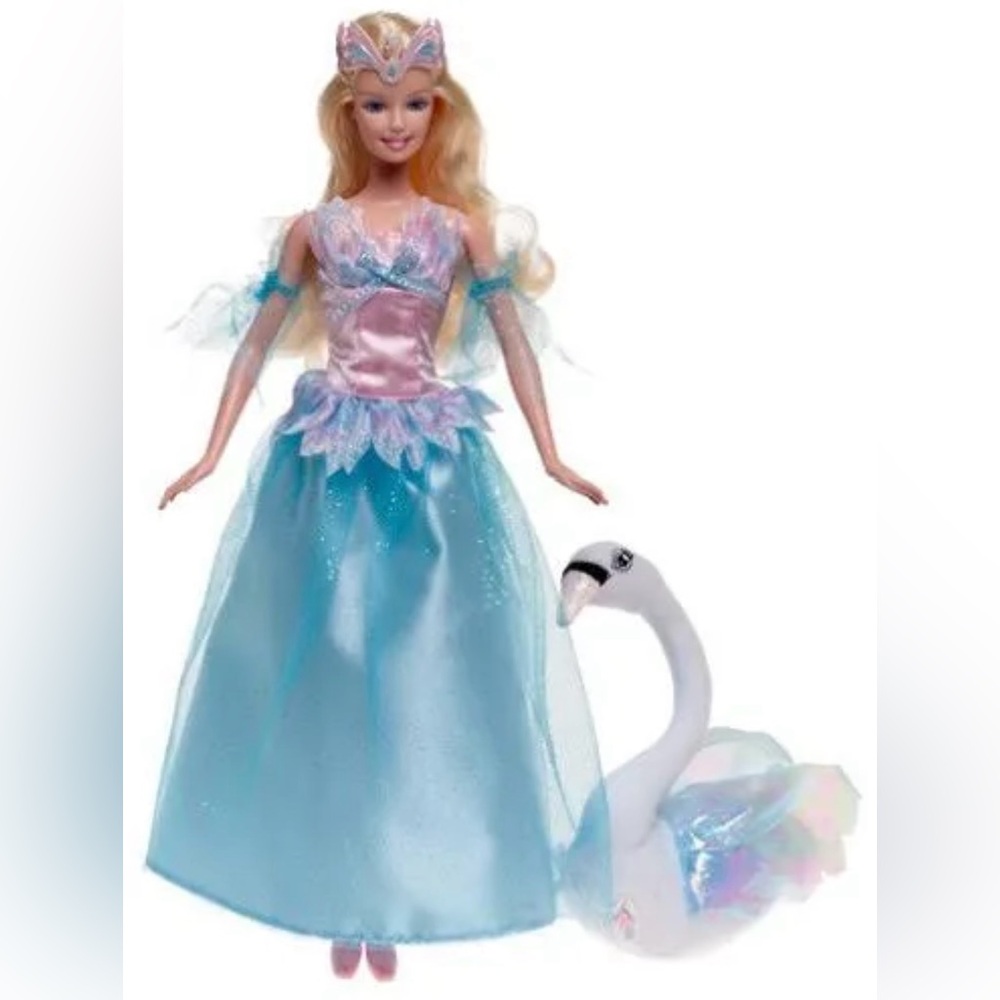 👸🏼🎀BARBIE🎀 of Swan Lake Odette and the Swan 2003 Mattel